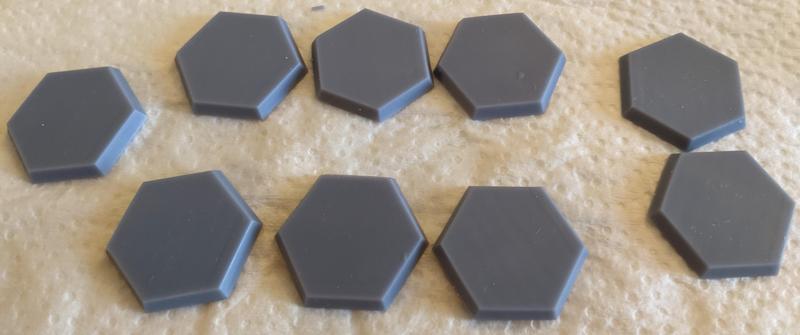 30mm Hex base for Battletech
