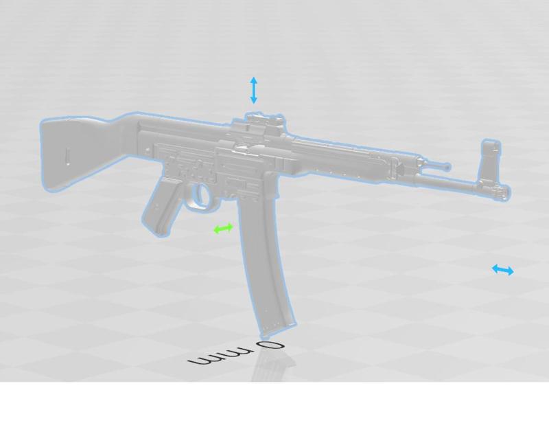 1/12 scale STG-44 for Anime figure kits