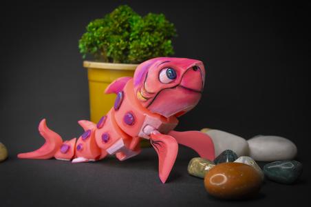 Adorable Baby Shark Articulated