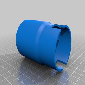 Bosch miter saw to 2.5" dust collection hose adapter