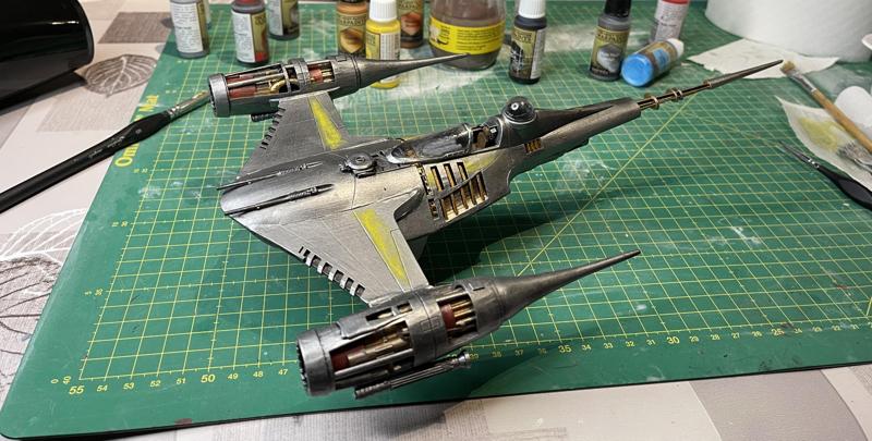 Mandalorian N1 Naboo starfighter - Star Wars 3D model