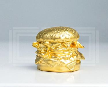 3D printed burger