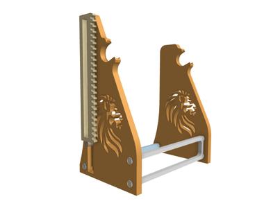 Lion Spool Holder