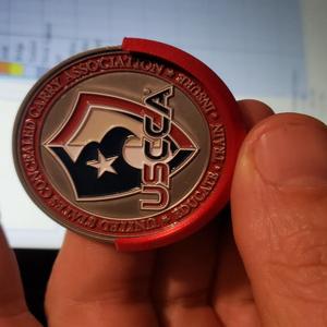 Challenge coin holder