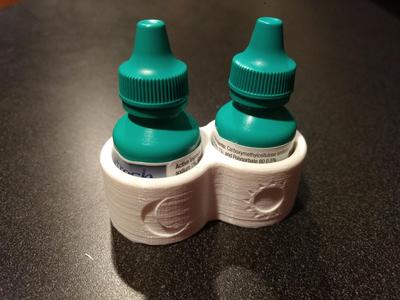 Eyedrop bottle holder