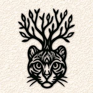 CAT TREE LIFE wall art home decor