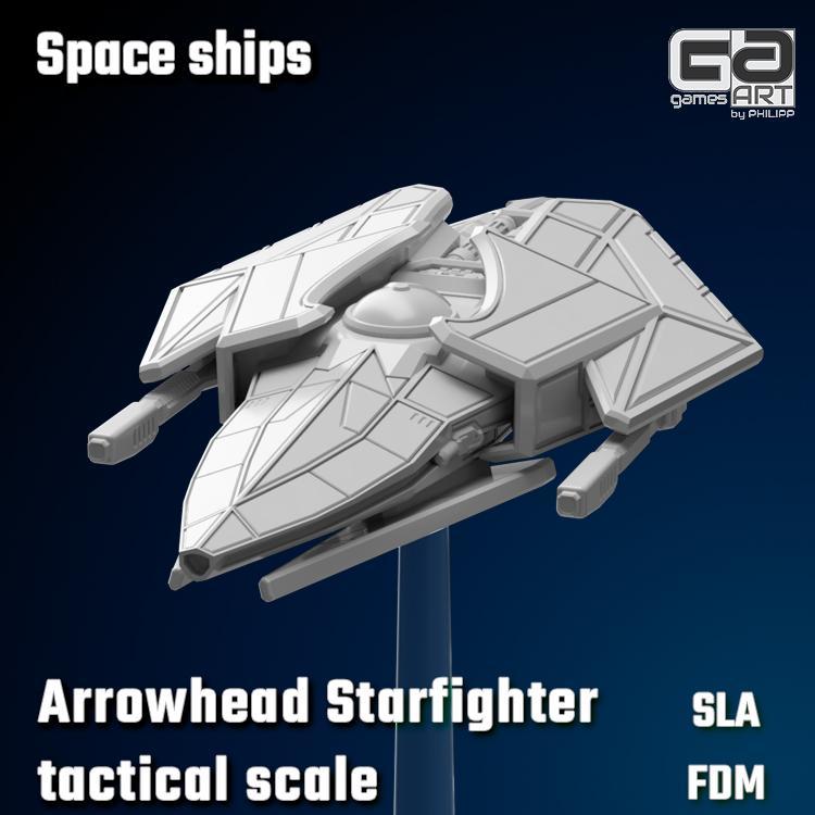 Arrowhead Starfighter - tactical scale