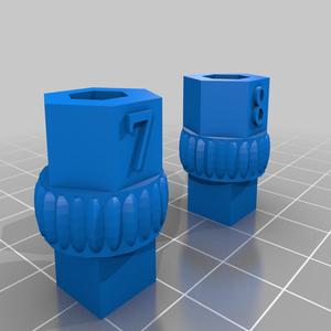 Nozzle Wrench 7mm and 8mm sockets