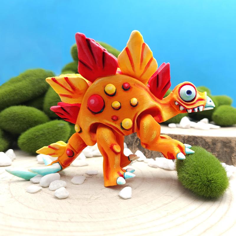 Articulated Stegosaurs