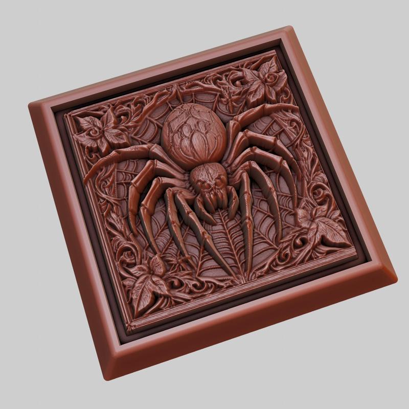 Spider Animal 3D Model for CNC Router Laser & 3D Printer
