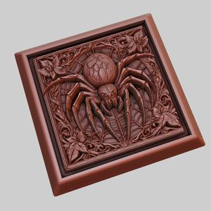 Spider Animal 3D Model for CNC Router Laser & 3D Printer
