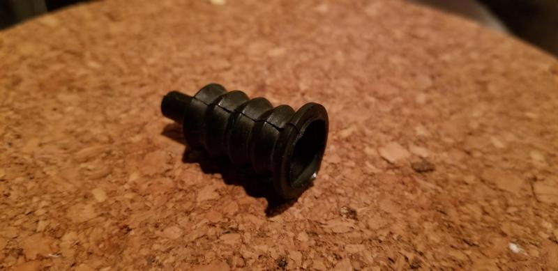 Float control rod boot