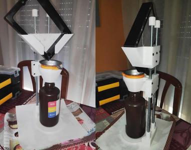Resin Vat Drip Stack / Sistema de drenaje para resina