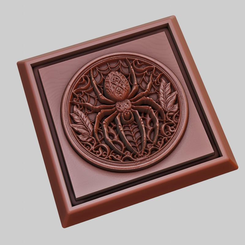 Spider Animal 3D Model for CNC Router Laser & 3D Printer