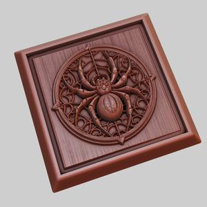 Spider Animal 3D Model for CNC Router Laser & 3D Printer