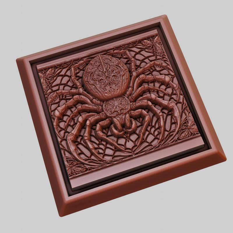 Spider Animal 3D Model for CNC Router Laser & 3D Printer