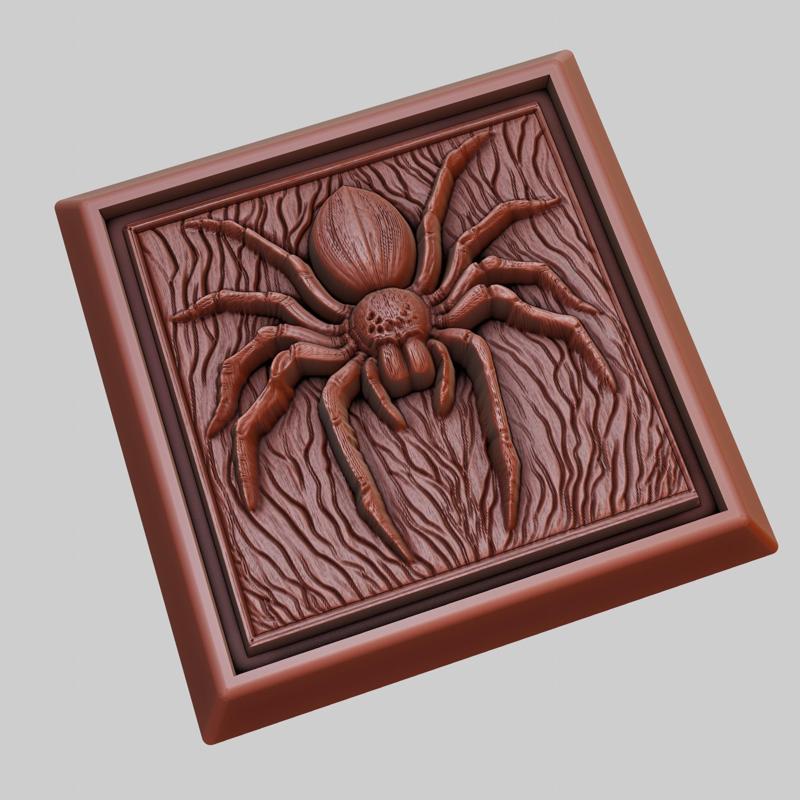 Spider Animal 3D Model for CNC Router Laser & 3D Printer