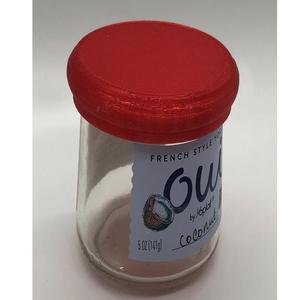 Oui Yogurt Glass Jar Lid