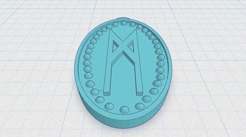 Viking Pendant - M – Mannaz