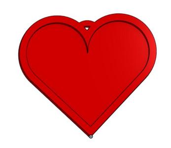 Heart Keytag