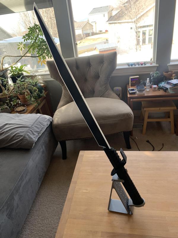 Darksaber remix that fits on Prusa i3 MK3 and MK4