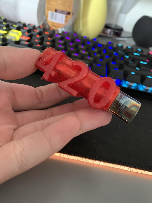 420 Text Clipper Case