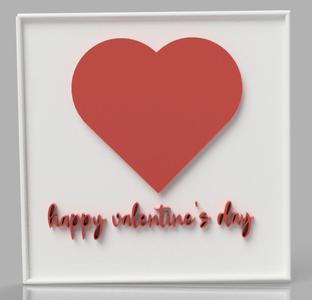 Valentine's Day wall decoration