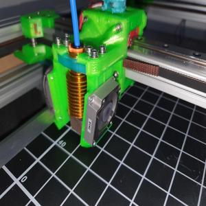 BLV Cube - x-front-carriage for  "another" fan duct