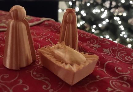 Minimalist Nativity
