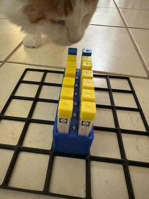 gridfinity 1x3 .5 inch mill bit container holder
