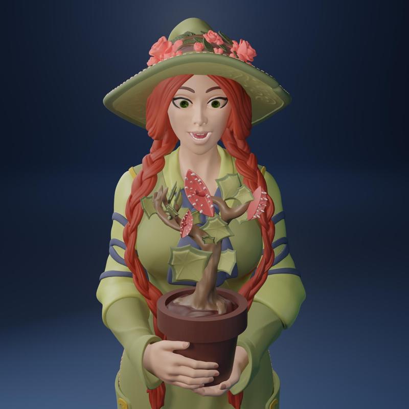 Professor Garlick from Hogwarts Legacy