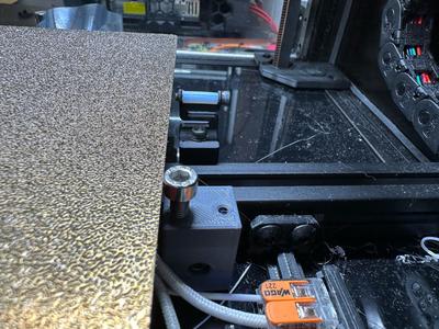 Bambulab nozzle wiper mount voron