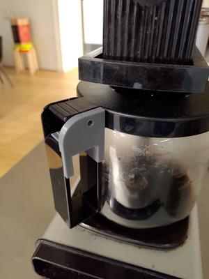 Hinge repair on Mocca Master Coffee Pot