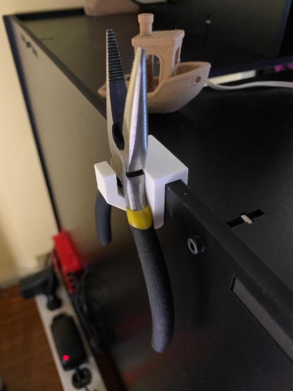 Printed Solid Enclosure Tool Hooks