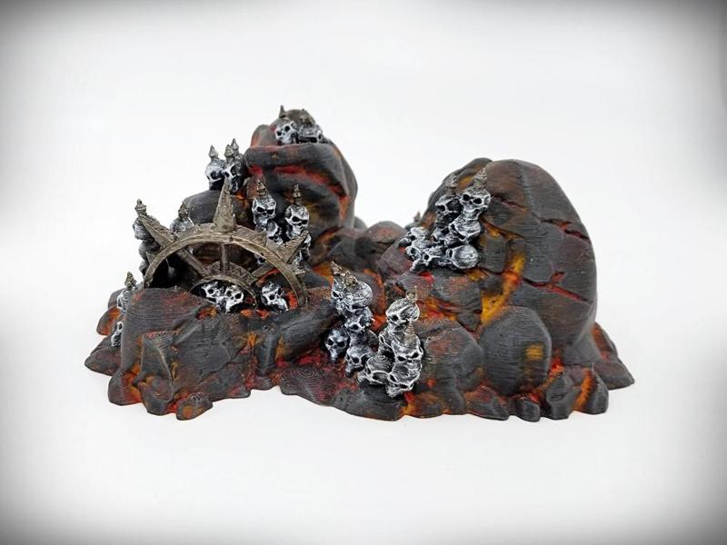 Craggy Outcropping C - Grimdark Version