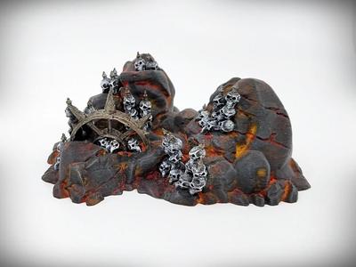 Craggy Outcropping C - Grimdark Version