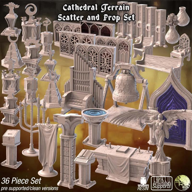 Cathedral Themed Terrain