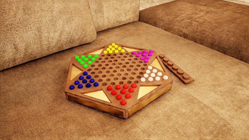 CHINESE CHECKERS BOARD GAME