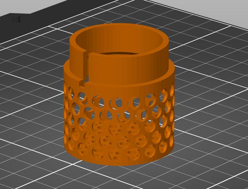 Intake guard for Great White GW-7 Protien Skimmer