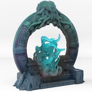 CTHULHU'S PORTAL WITH ITS TENTACLE EFFECT