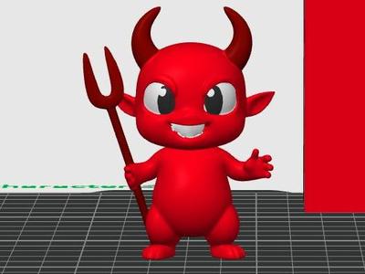 Red Devils Mascot