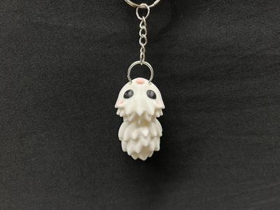 Chibi Hedgehog Keychain