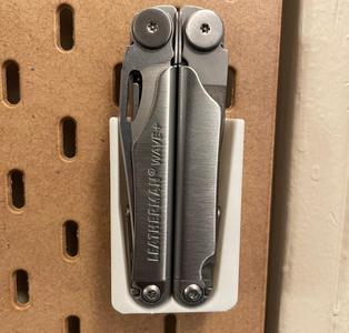 Magnetic Leatherman holder for Ikea SKADIS 