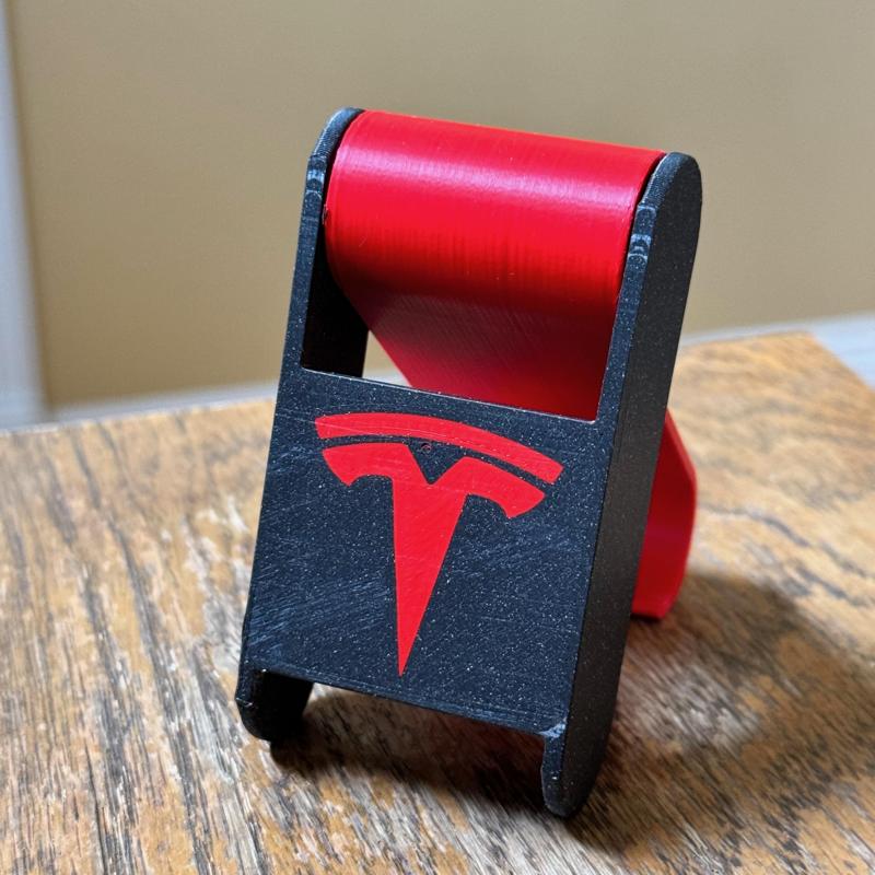 Tesla Logo - Foldable Phone Stand