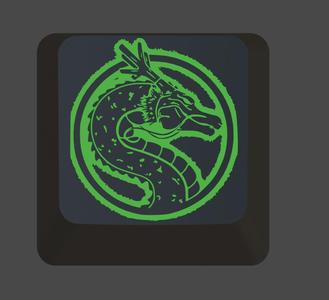 Shenlong Dragonball KEYCAP FOR MX CHERRY KEYBOARD