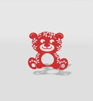 Floral teddy bear