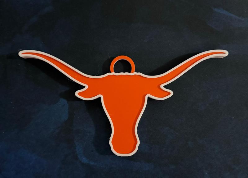 Longhorns Big Logo for necklace
