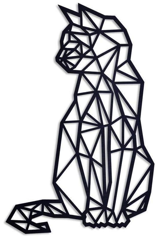 Voronoi cute cat