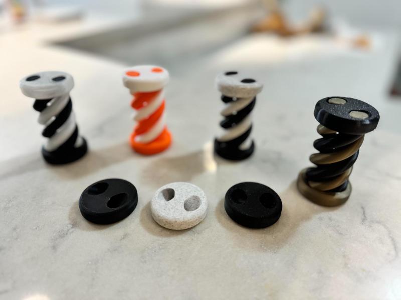 Interlocking Spiral Fidget Toy, No AMS