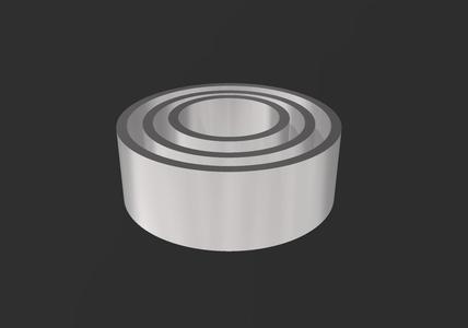 Versatile 3D-Printed Circle Cookie Cutter Set Three Sizes 2-4 Inches